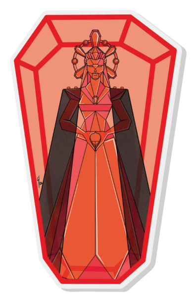 GG Diemond Acrylic Pin