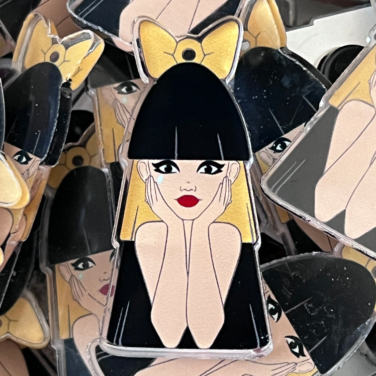 Cella Bright Feelin' Wrapturous Acrylic Pin Feelin' Monsterous Collection