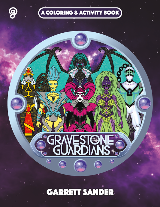Digital Download Gravestone Guardians Coloring & Activity Book