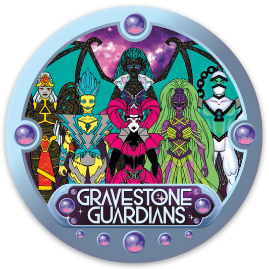 Gravestone Guardians Sheild Magnet