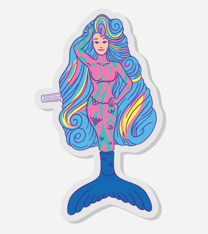 Kid's Meal Mermaid Acrylic Pin