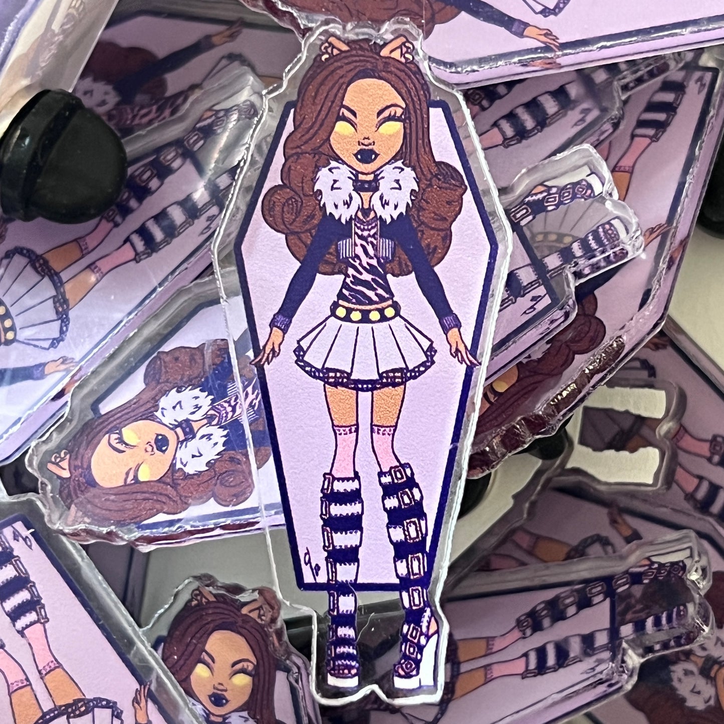 Teen Wolf Doll Acrylic Pin