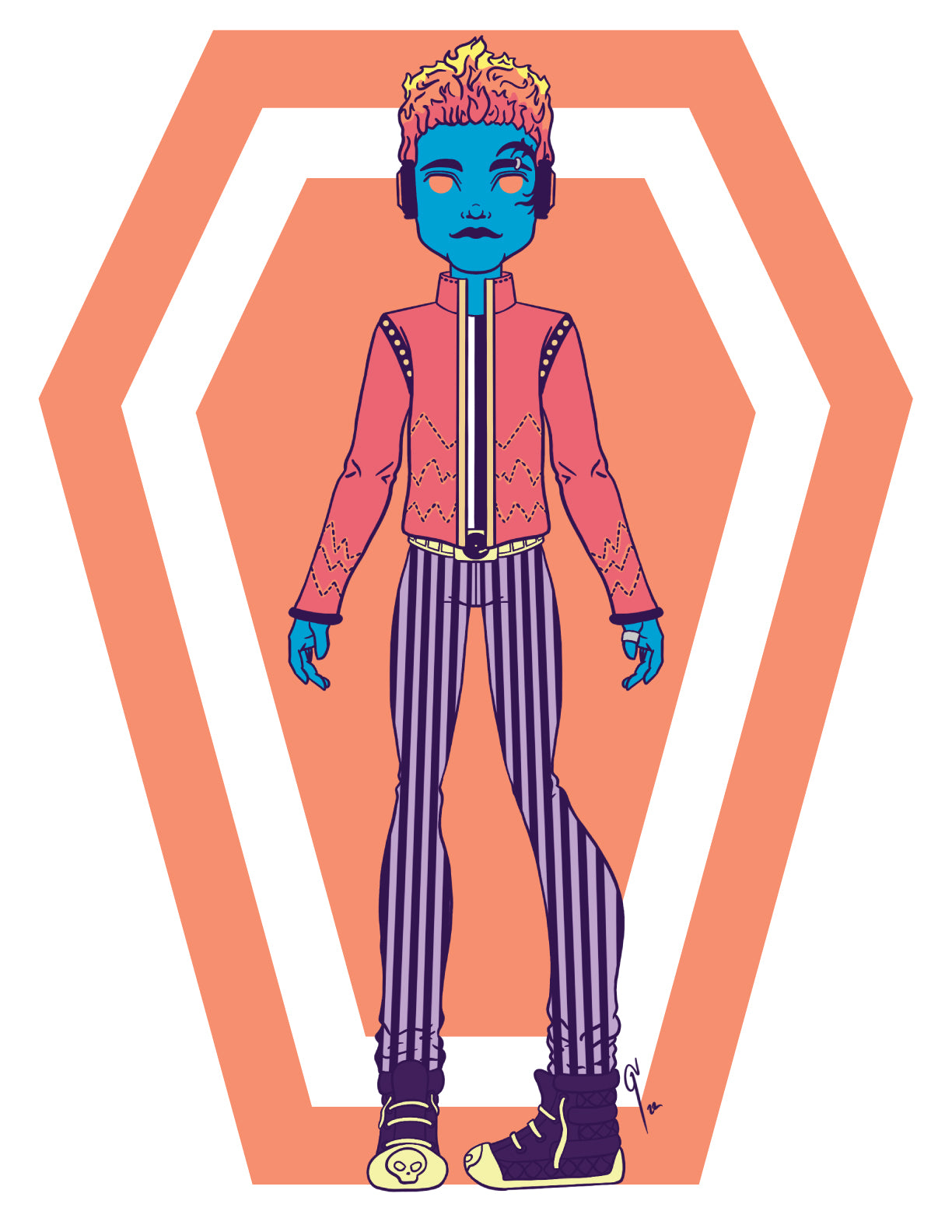 Teen Hyde Doll Print